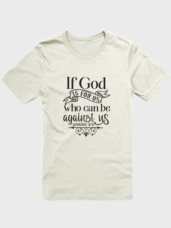 If God is for us who can be against us | Christian| Faith | Inspirational product image (1)