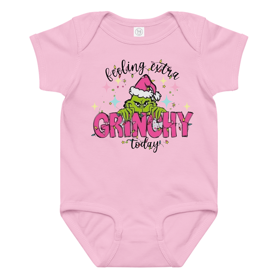 Grinchy Baby Bodysuit product image (1)