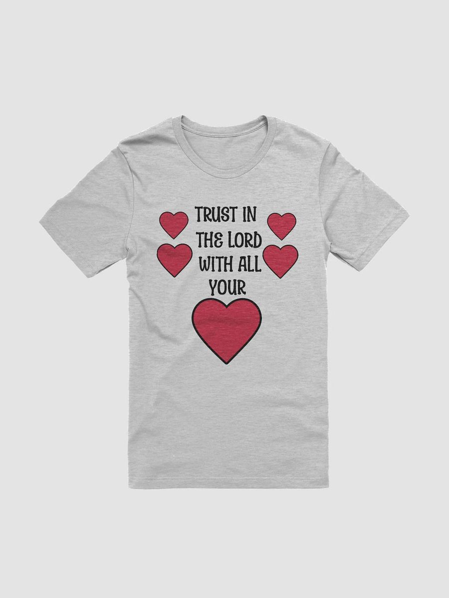 Trust in the Lord Bella canvas T-shirt product image (5)
