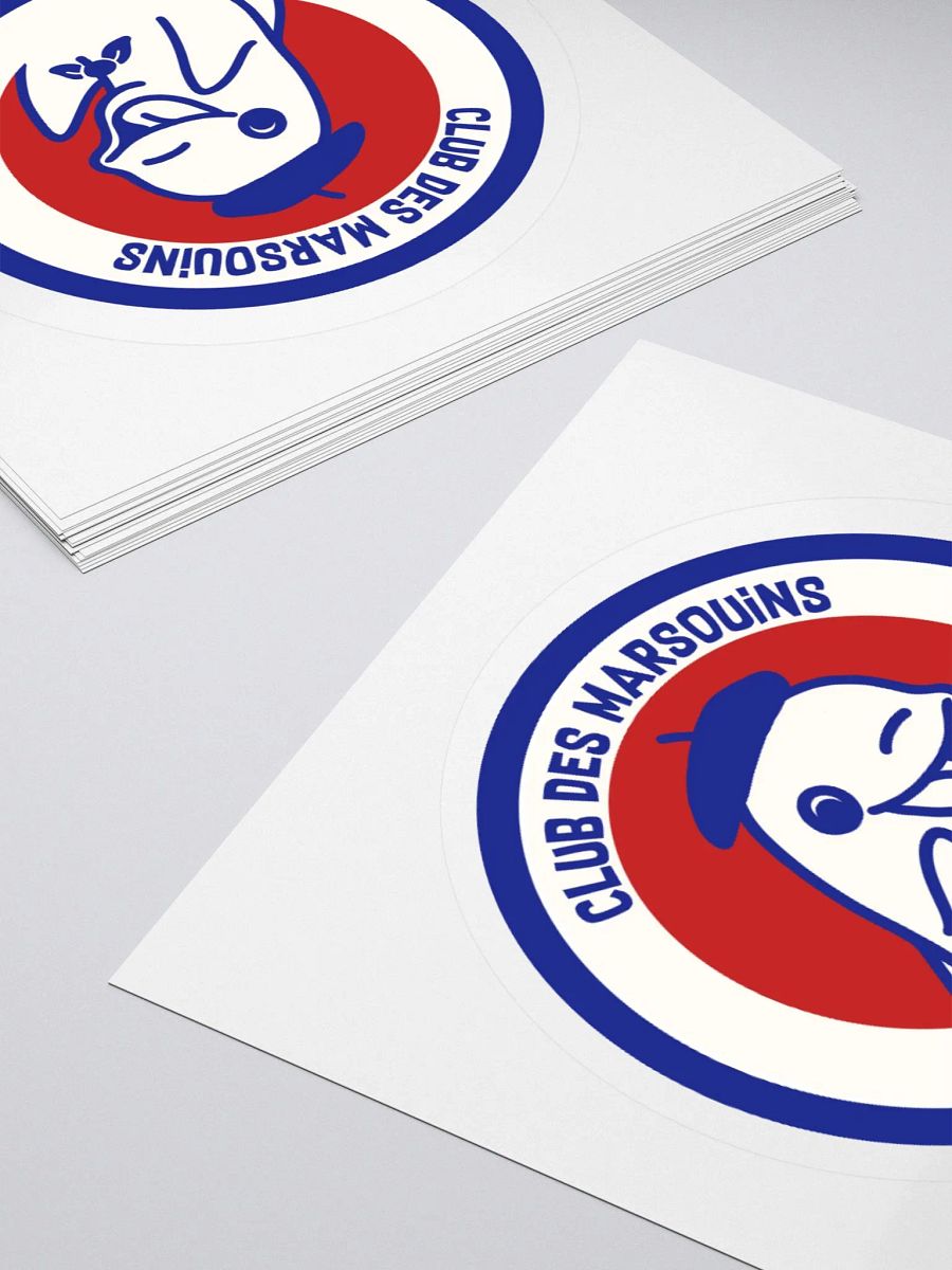 Collant en vinyle ''Club des marsouins'' product image (4)