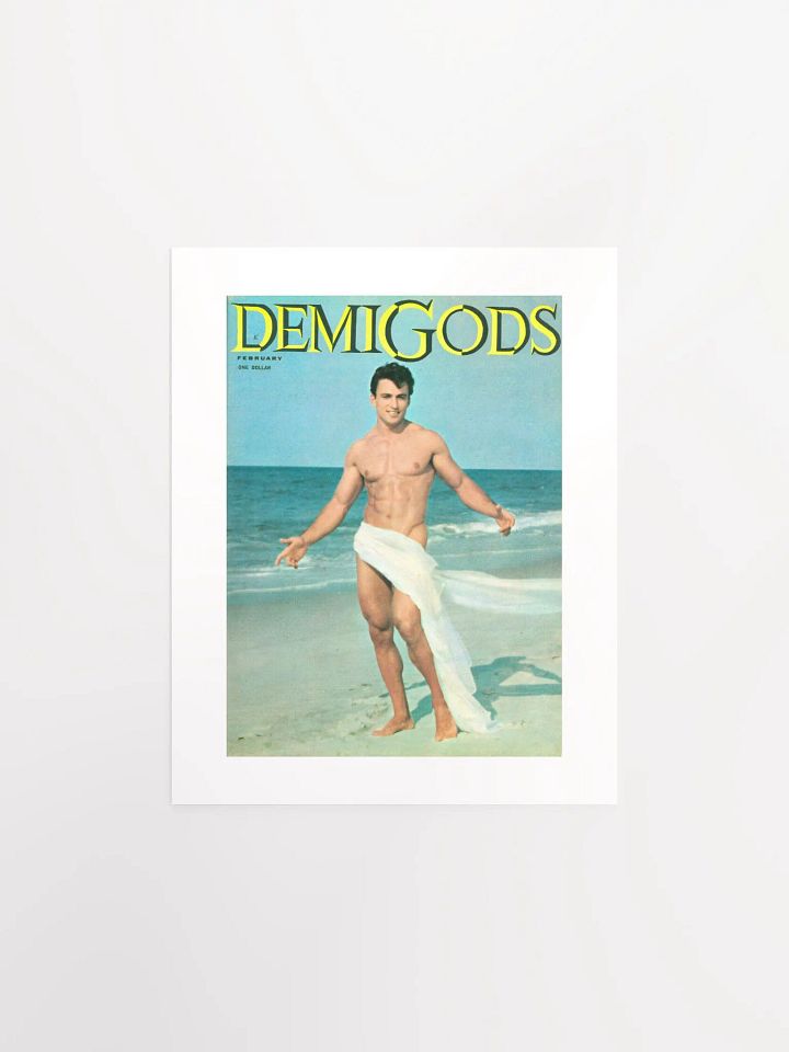 DEMI-GODS Magazine Cover (February 1963) - Print product image (1)