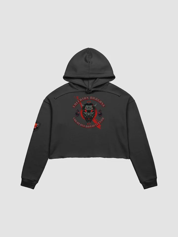 THE ONI BARBELL crop top hoodie product image (3)