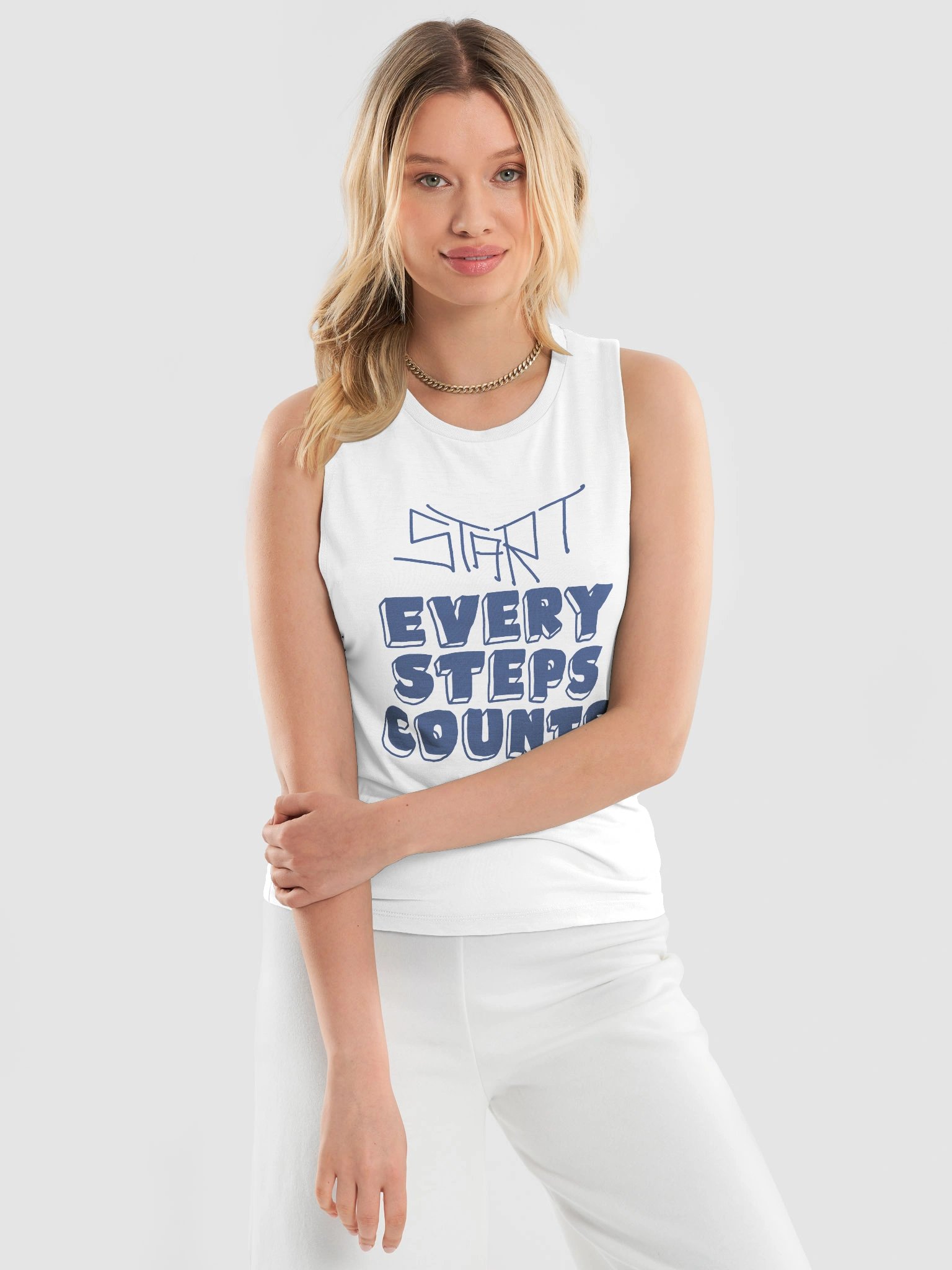 Connected Steps Muscle Tank product image (9)