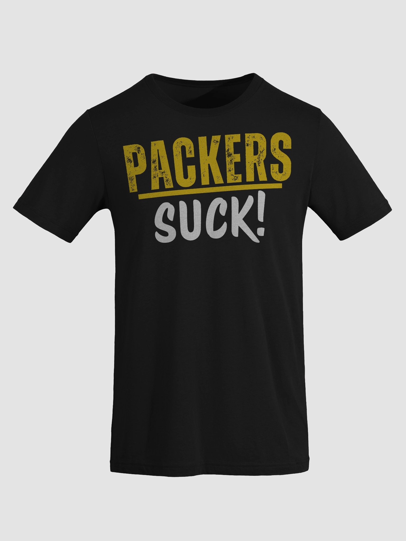 Packers Suck Tee - Yellow product image (8)