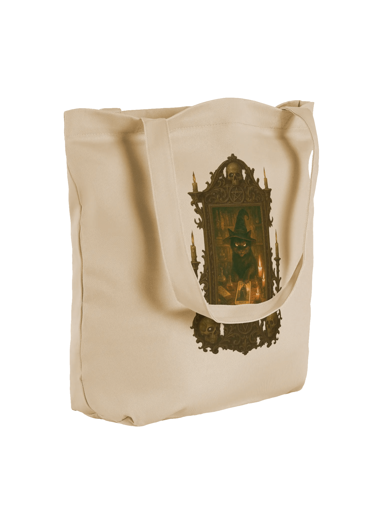 Witch Cat & Death Card Tote product image (3)