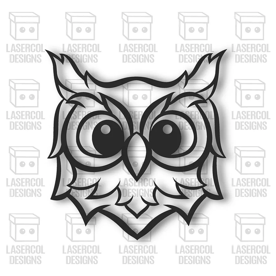 Cute Deer and Owl Wall Art - Laser Cut Files product image (3)