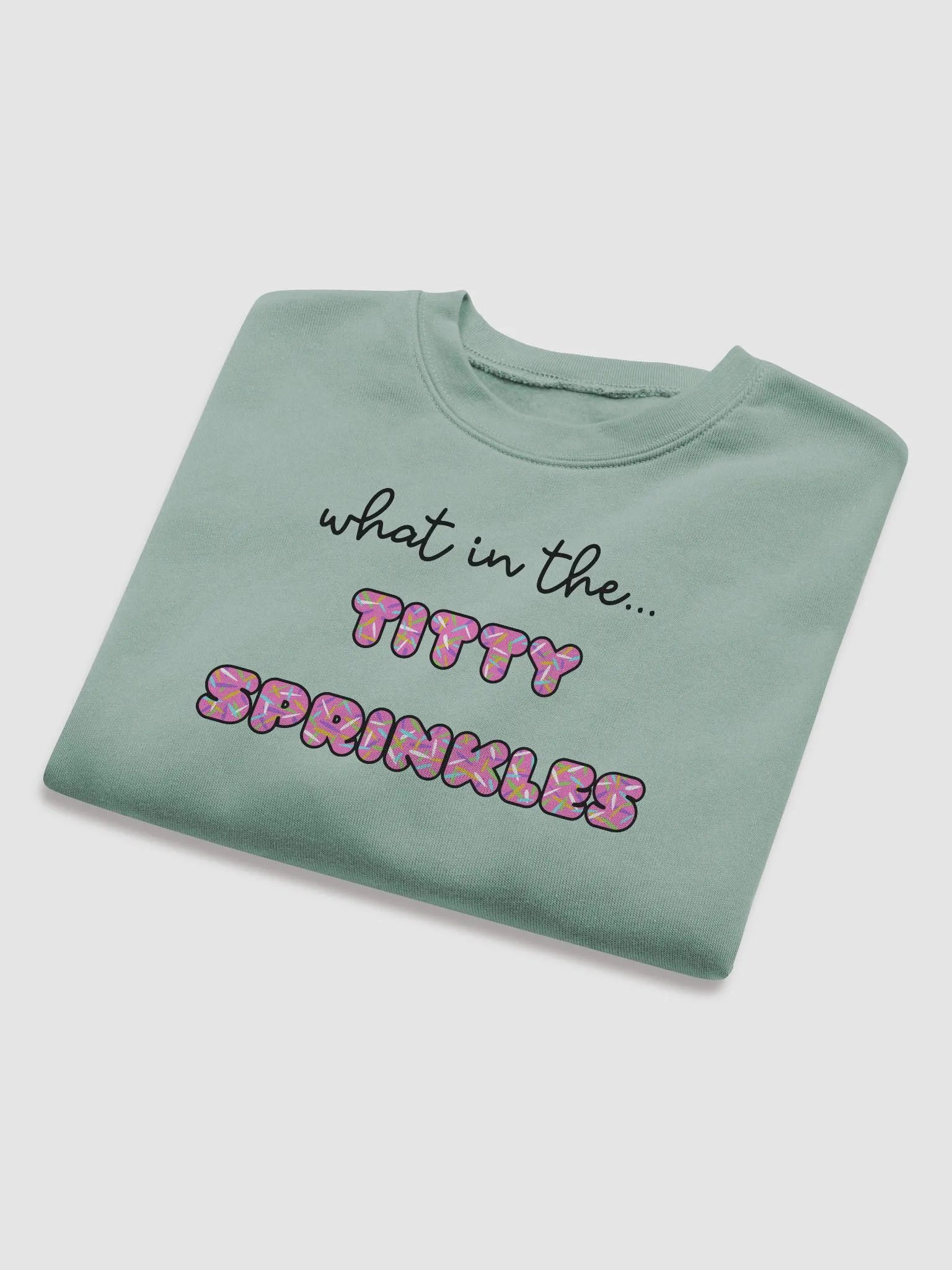 TT Sprinkles Cropped Sweatshirt product image (5)
