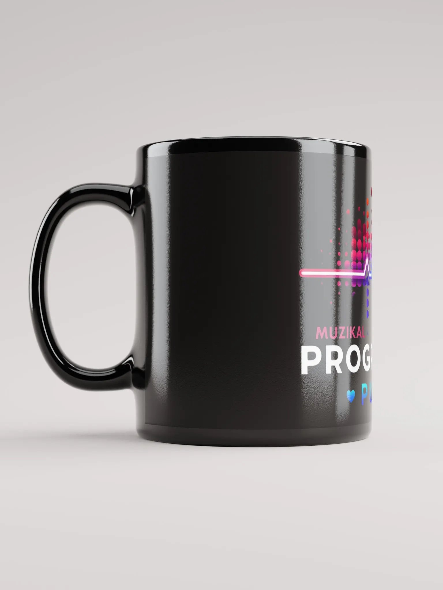 Progressive Pulse Black Mug product image (6)