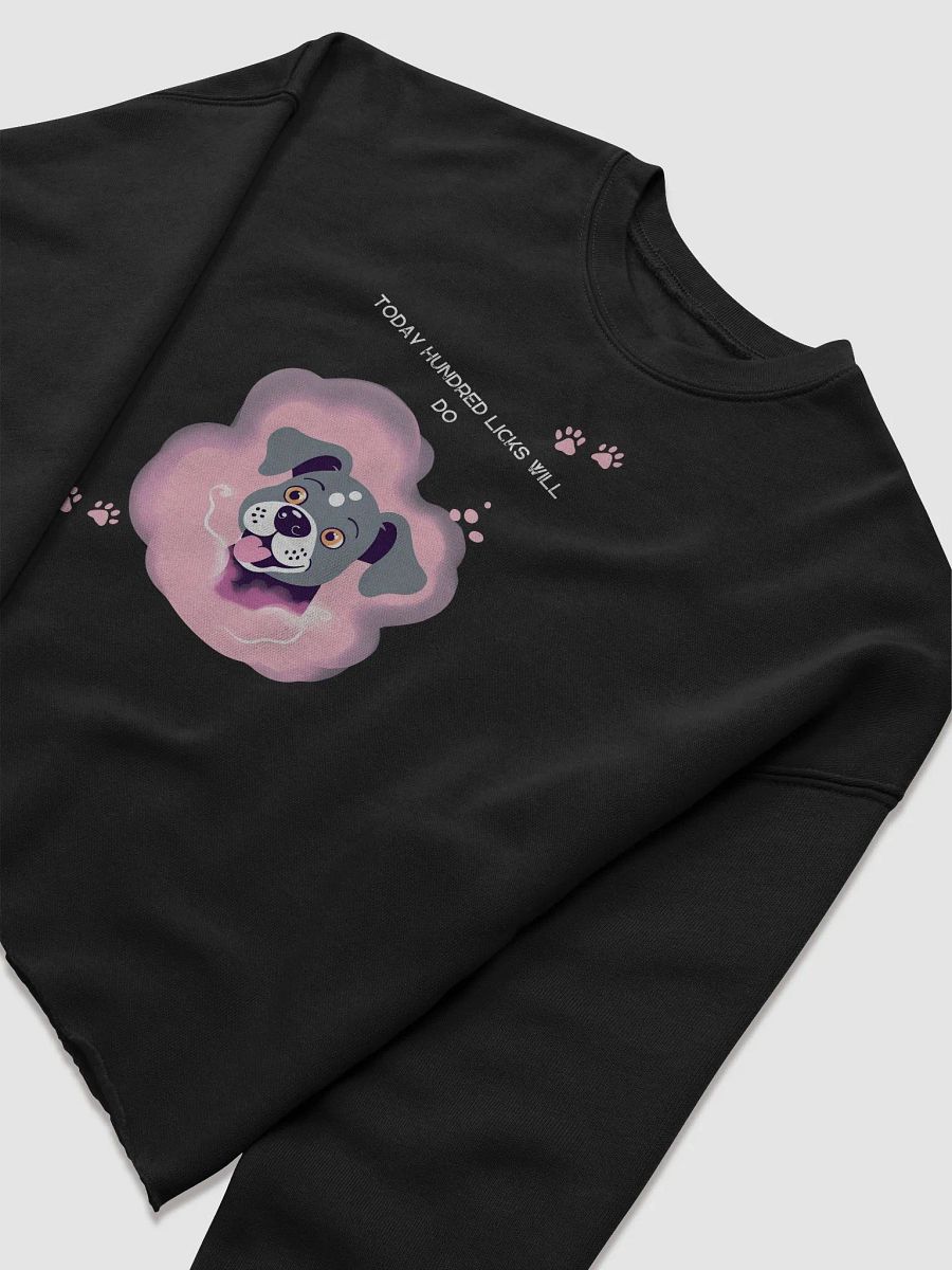 Whimsical Cloud Dog Fleece Sweatshirt product image (5)