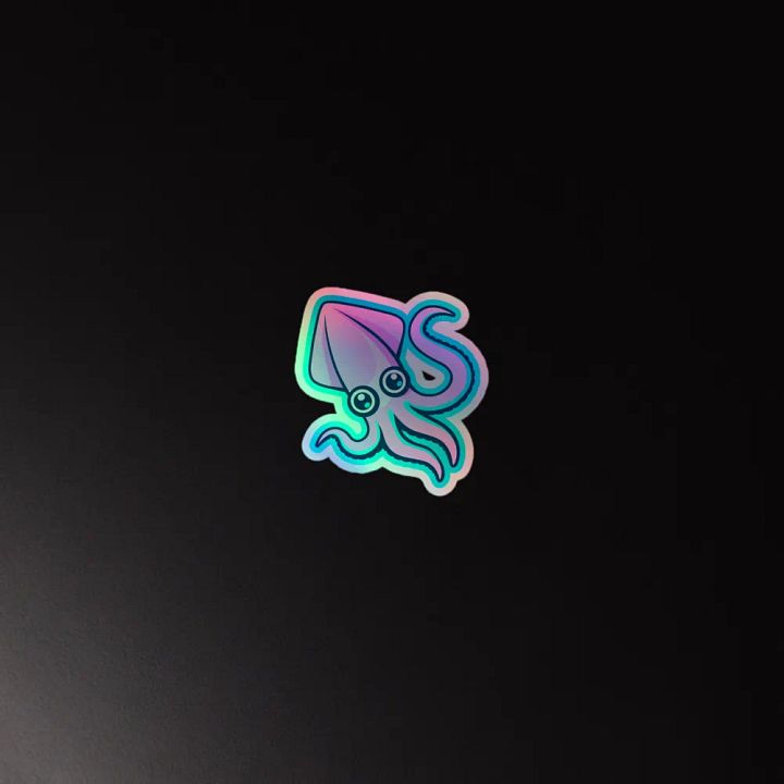 Holographic Sticker 4 - SQUID product image (2)
