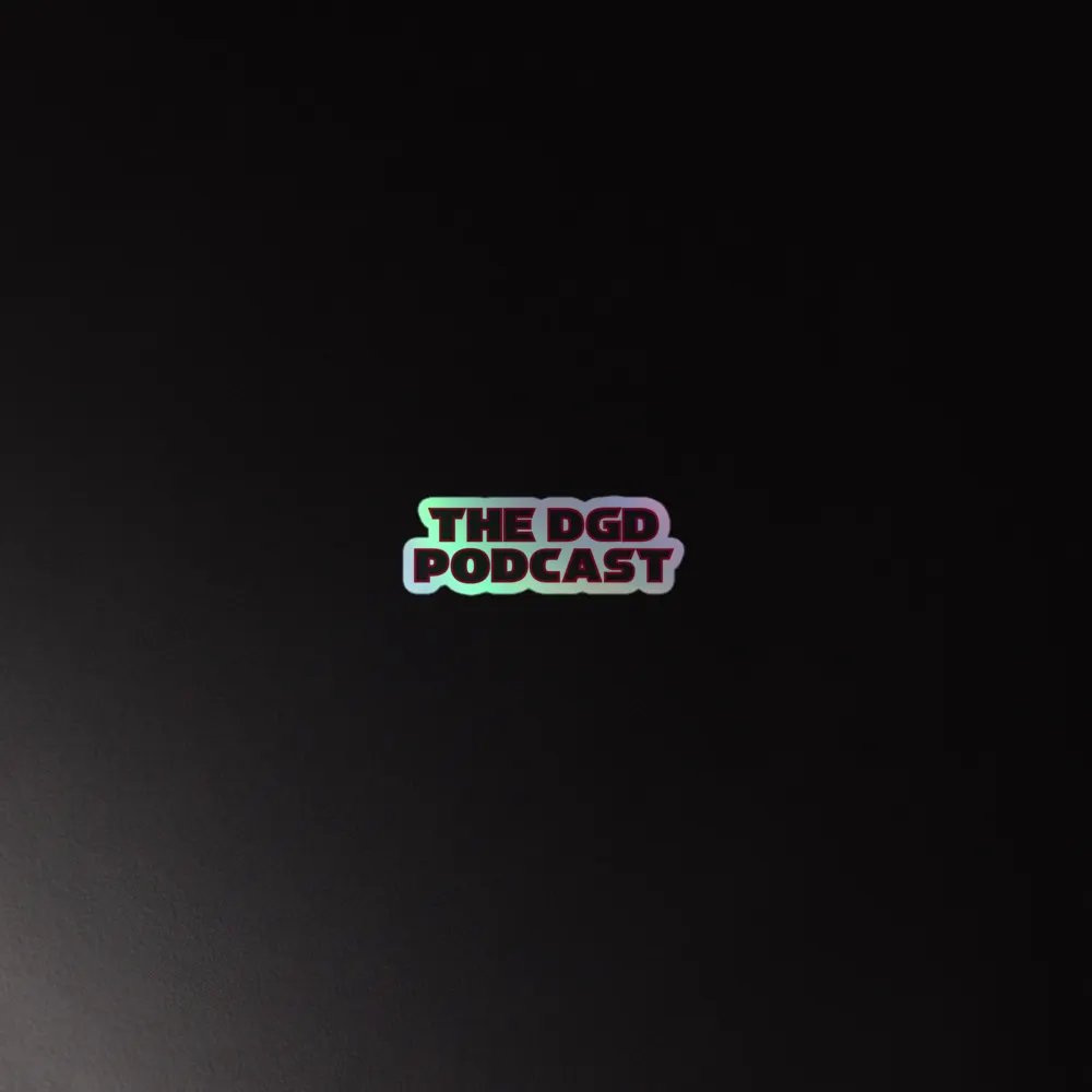 Bold & Holographic DGD Podcast Sticker Pack product image (4)
