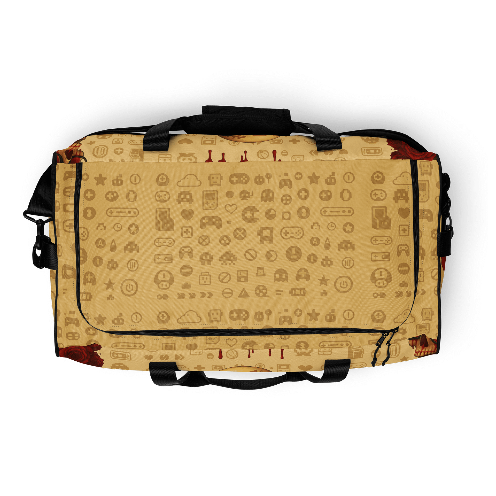 Pirates and Nerds All-Over Duffle Bag product image (8)