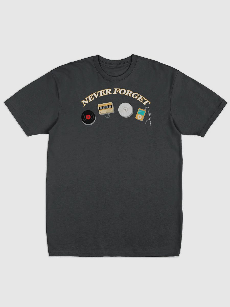 Vintage Music Formats Tee product image (1)