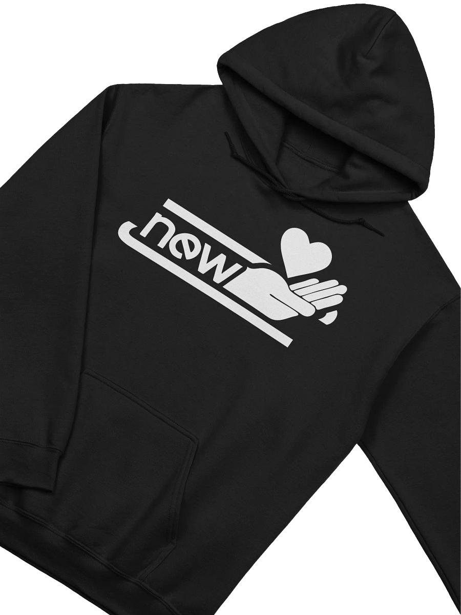 newLove black hoodie product image (3)