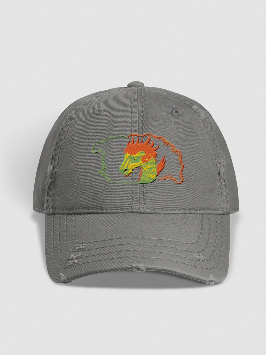 Dragon's Fire Distressed Dad Hat product image (1)