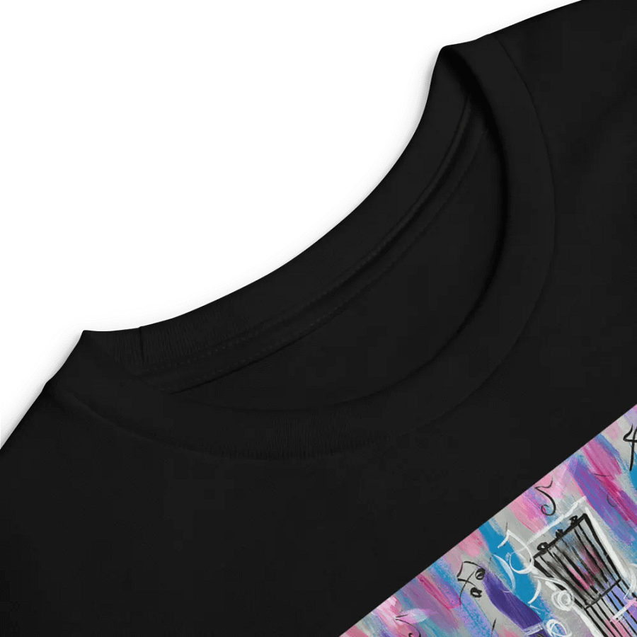 My Guitar (art by Dina R.) acrylic painting - Youth Long Sleeve T-Shirt product image (6)