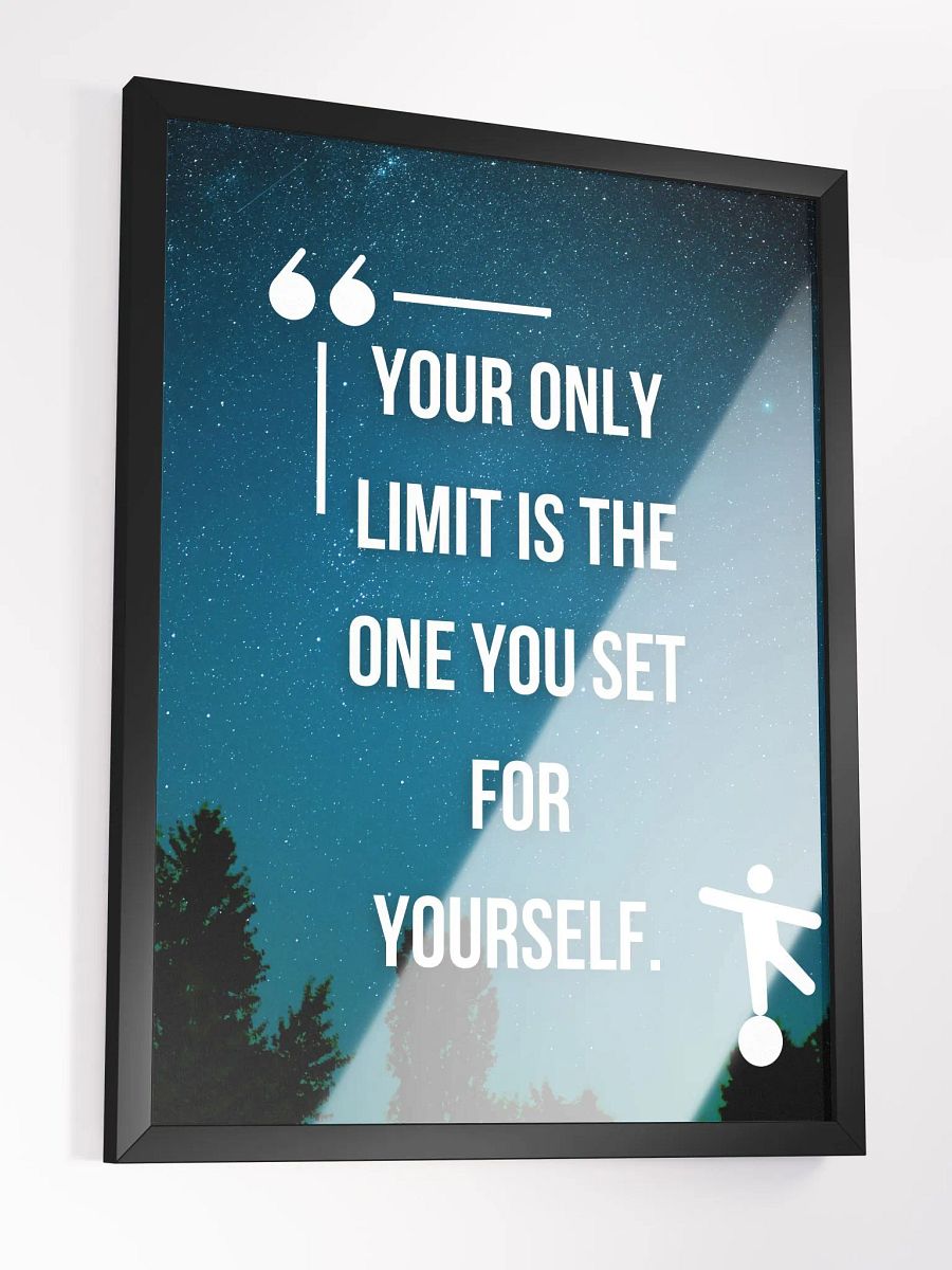 Only Limit Framed Poster product image (3)