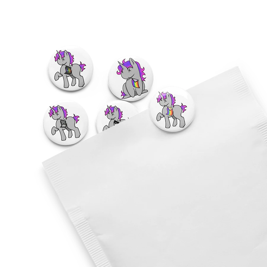 Unicorn + flags Pin Set product image (8)