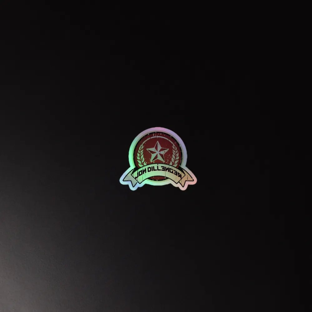 JD Logo Holo Sticker product image (4)