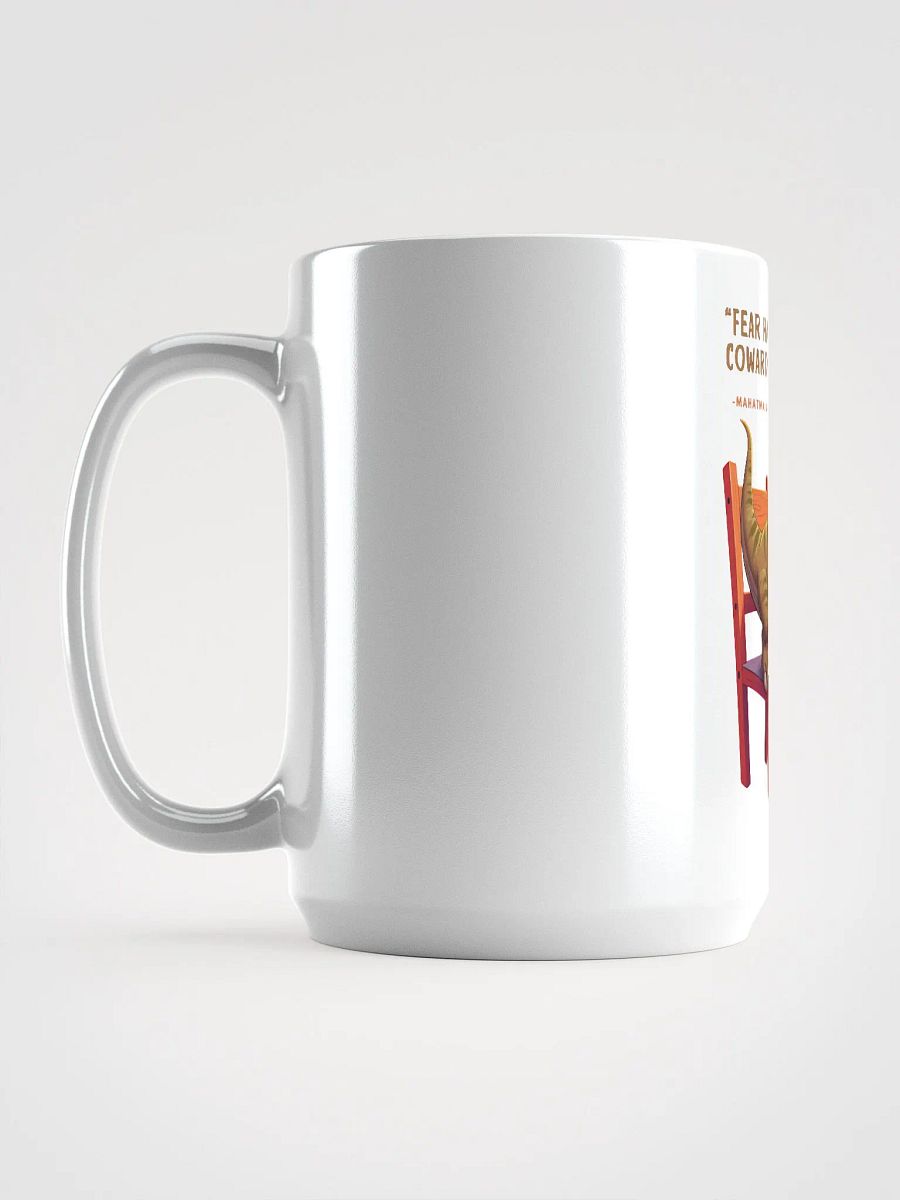 Mohatma Gandhi Motivational Quote - Dino Fear Mug product image (6)