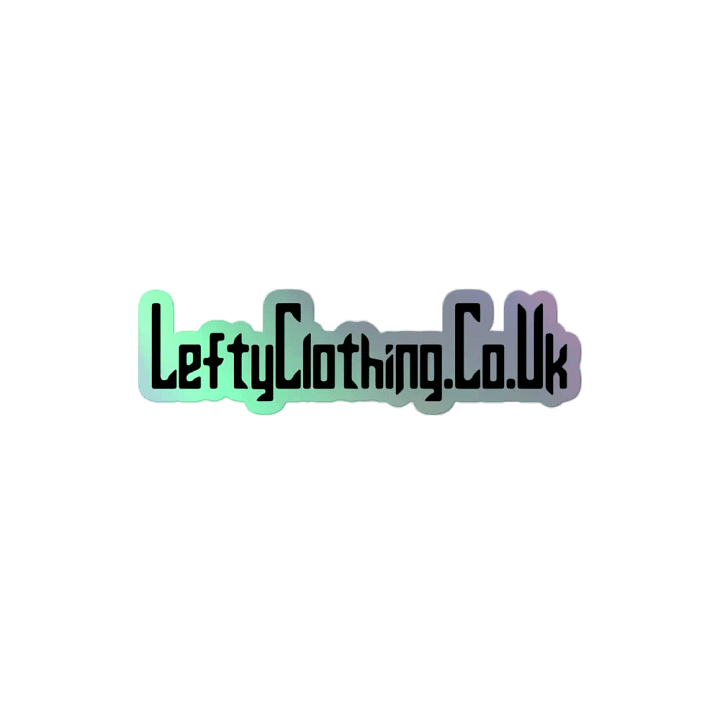 Lefty. "HOLOGRAPHIC LINK STICKER" product image (2)