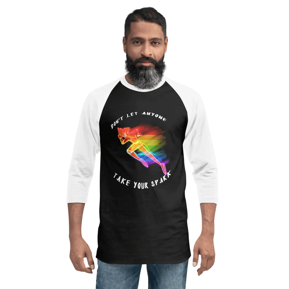 Don't Let Them Take Your Spark - Baseball shirt product image (2)