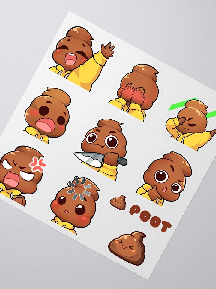 POOT Sticker Set 2 product image (2)