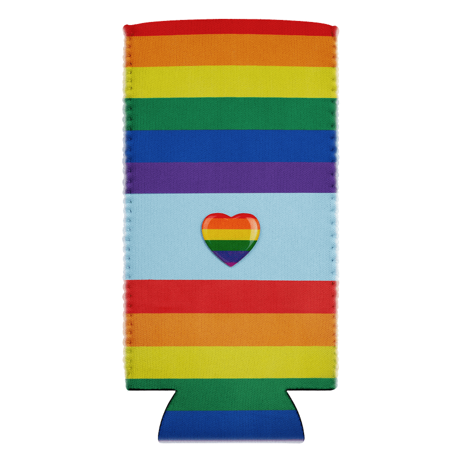 Copy of Pride Heart Can Cooler product image (2)
