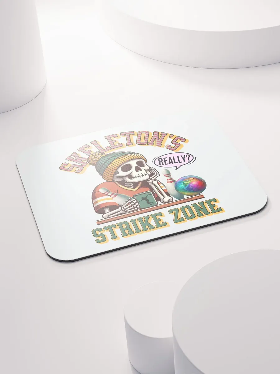 Skeletons Strike Zone Bowling Really Mouse Pad product image (4)