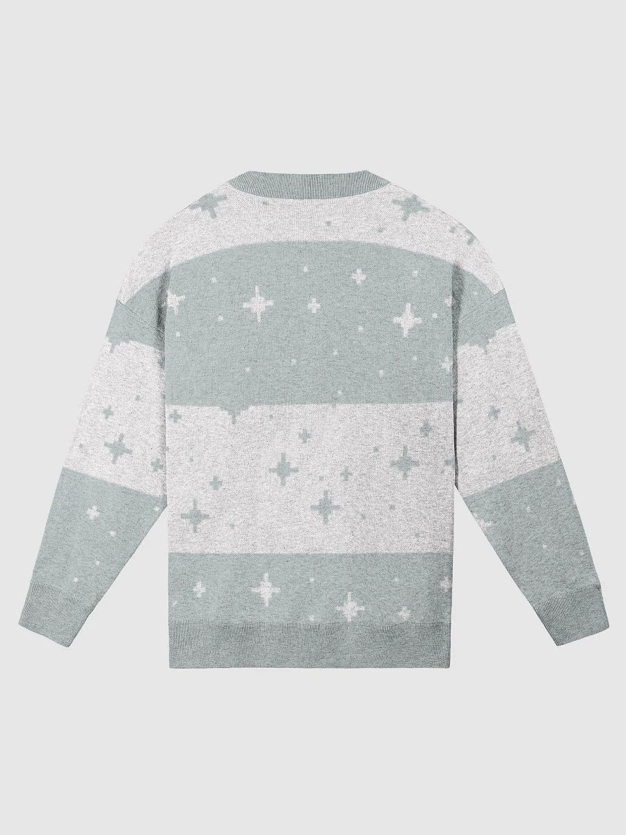 Snowy Blue Christmas Castle Jumper product image (2)
