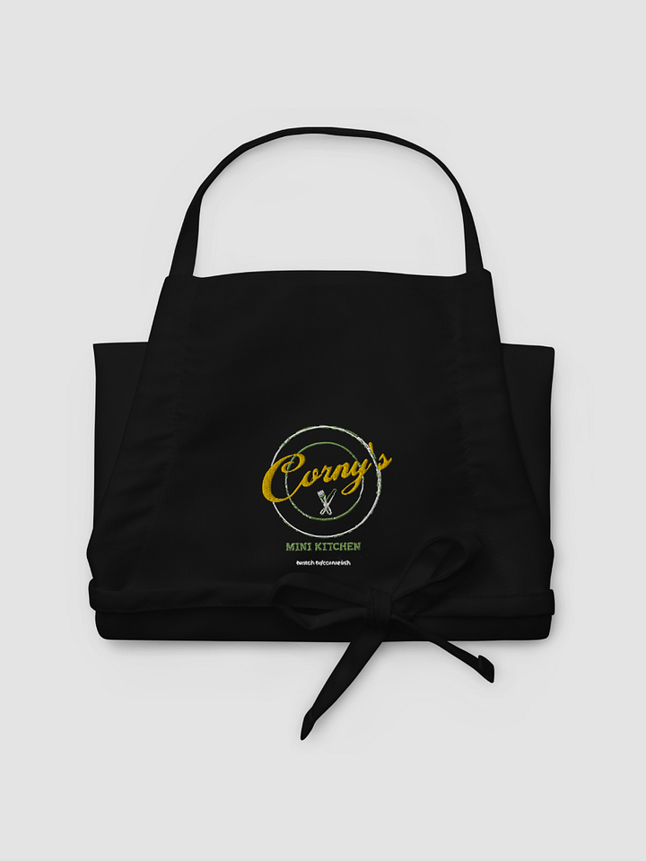 [CornRelish] Embroidered Cooking Apron Liberty Bags 5502 product image (2)
