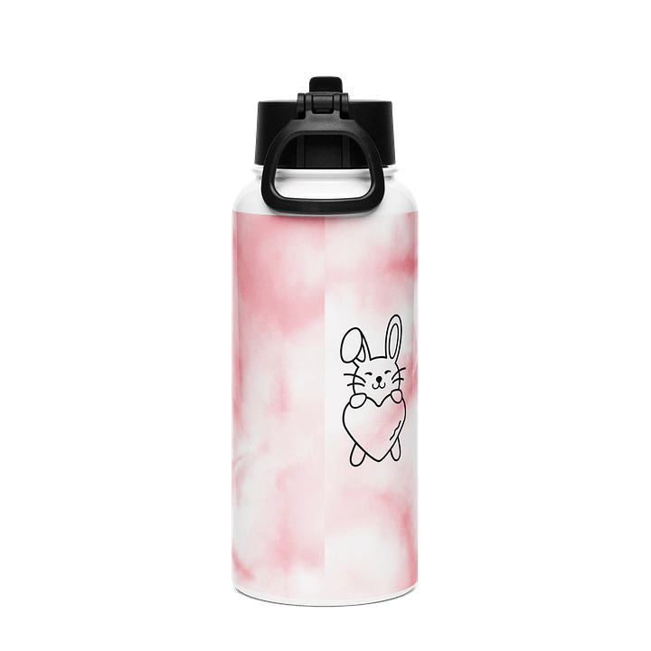 LNW Strawberry bunny Stainless Steel Water Bottle product image (2)