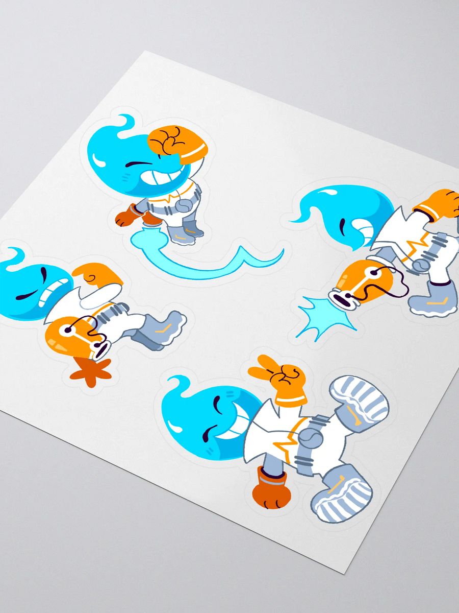Meteor Busters Sticker Set product image (3)