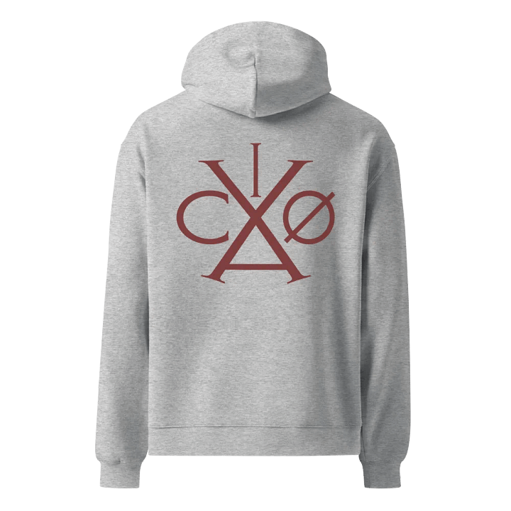VACIO Logo Relaxed Fit Hoodie (RED) product image (1)