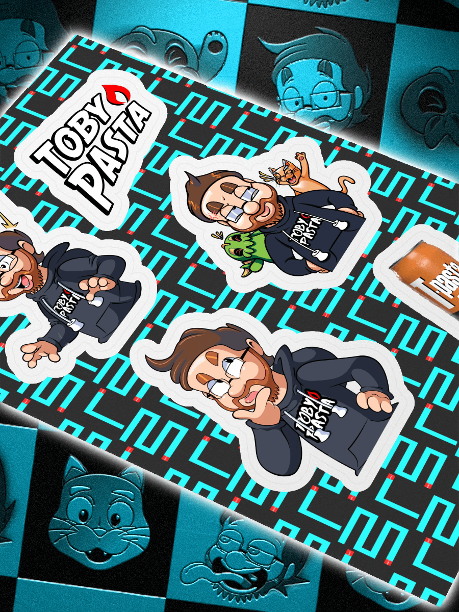 TobyPasta Sticker Set #1 product image (2)