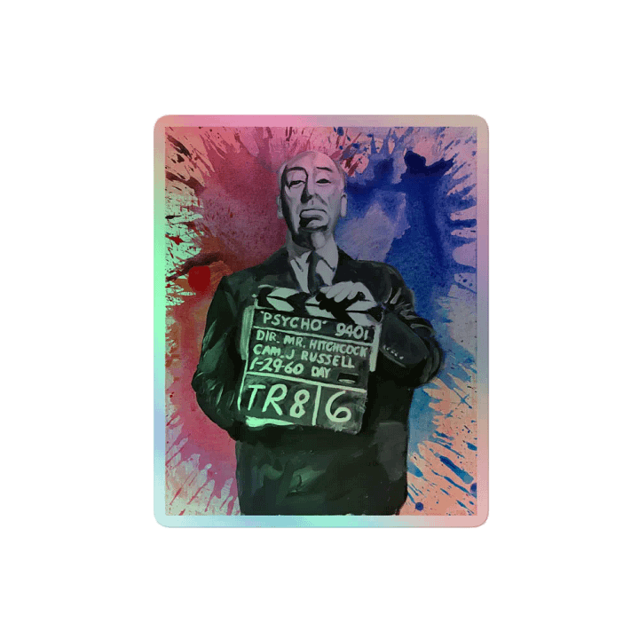 Psycho Splatter Holographic Sticker product image (2)