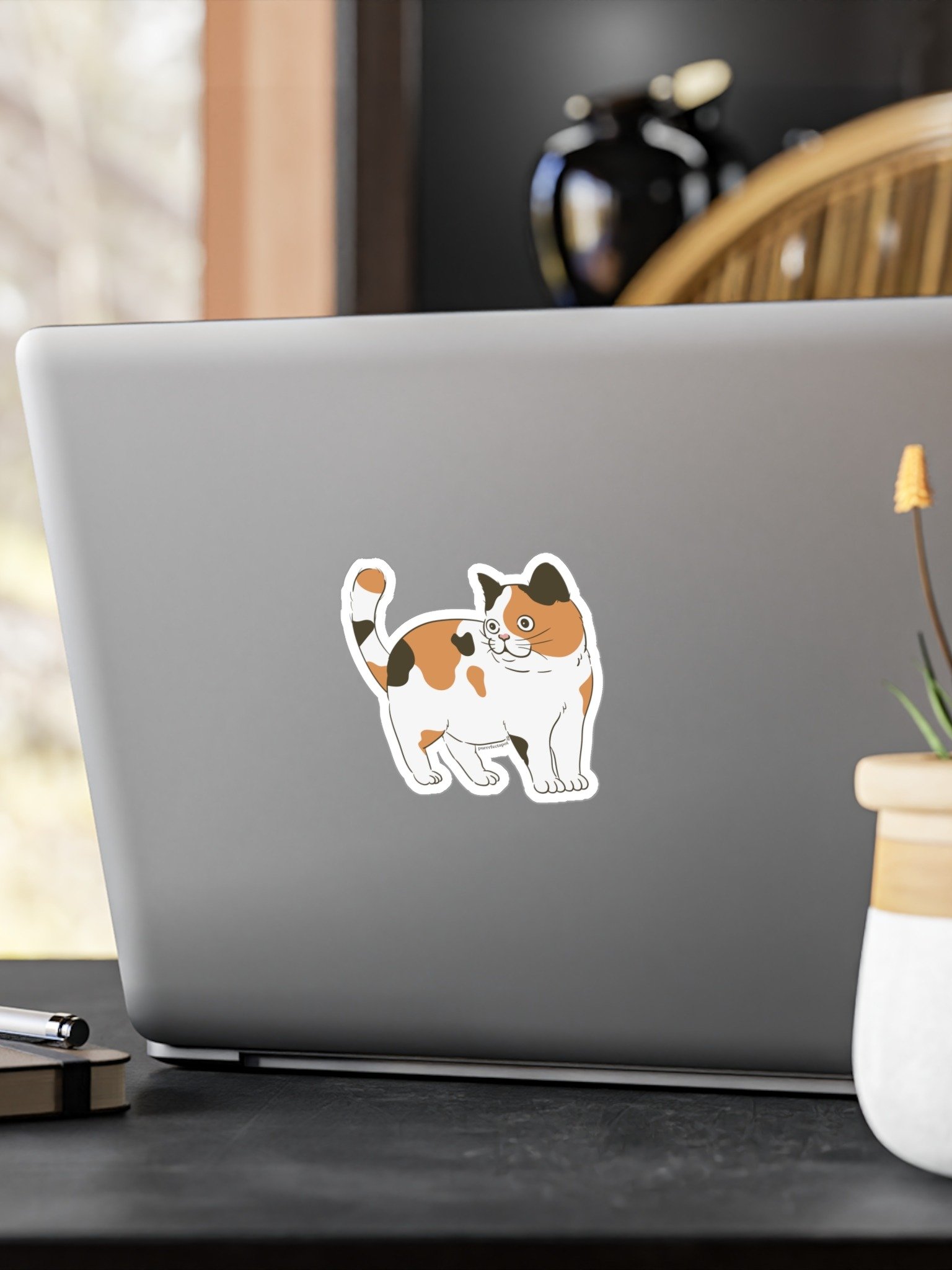 Calico Cat Kiss Cut Stickers product image (1)