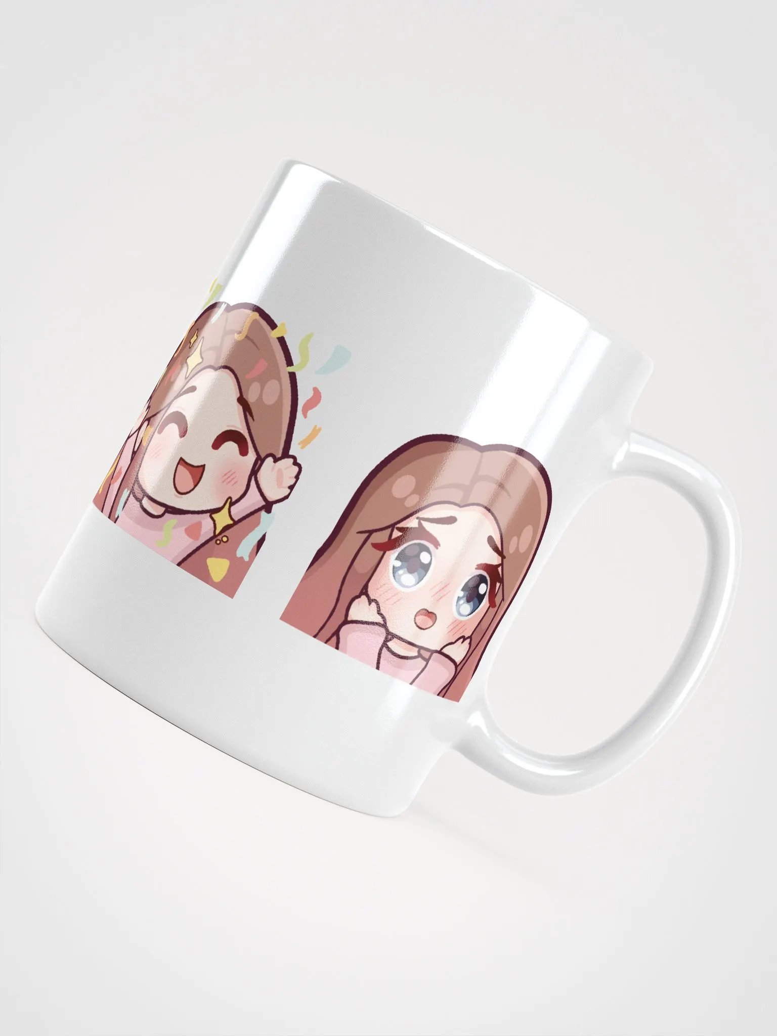 White Emoticon Mug product image (4)
