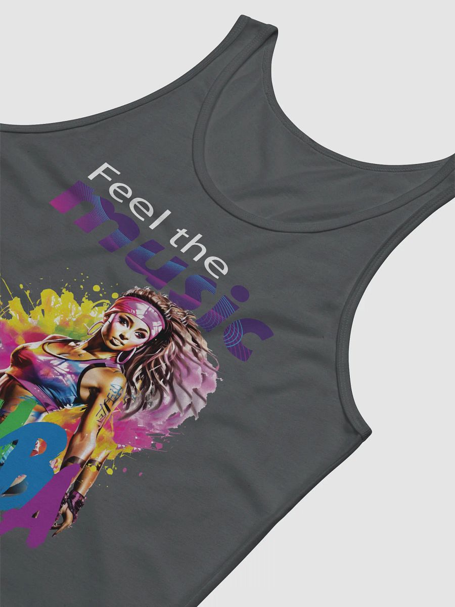 Feel The Music Lets Zumba Fitness Dance Class Instructor Tanktop product image (8)