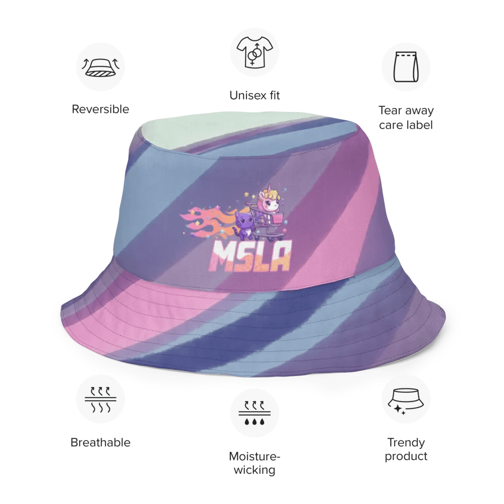 MSLA Sparkles Amigos - Reversible Bucket Hat product image (7)