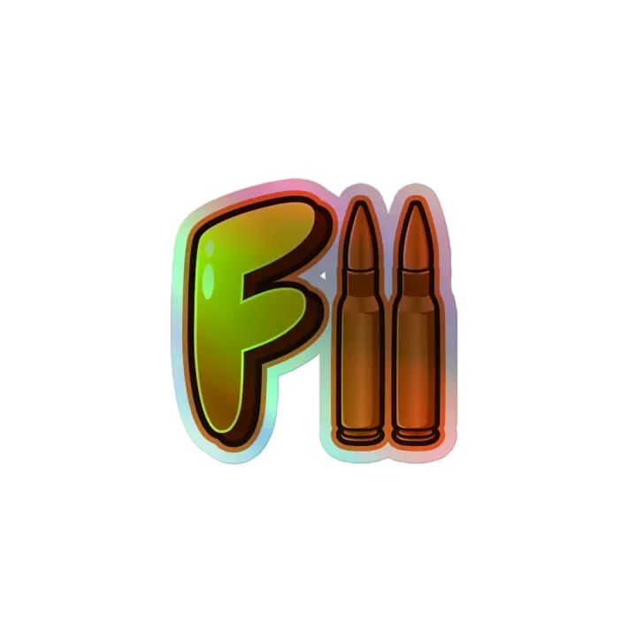 F11 Holographic Sticker product image (1)