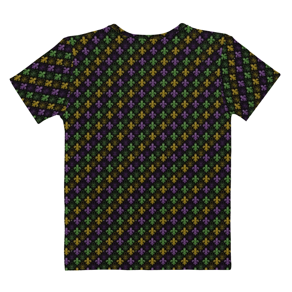 Mardi Gra All Over Print T-shirt product image (9)