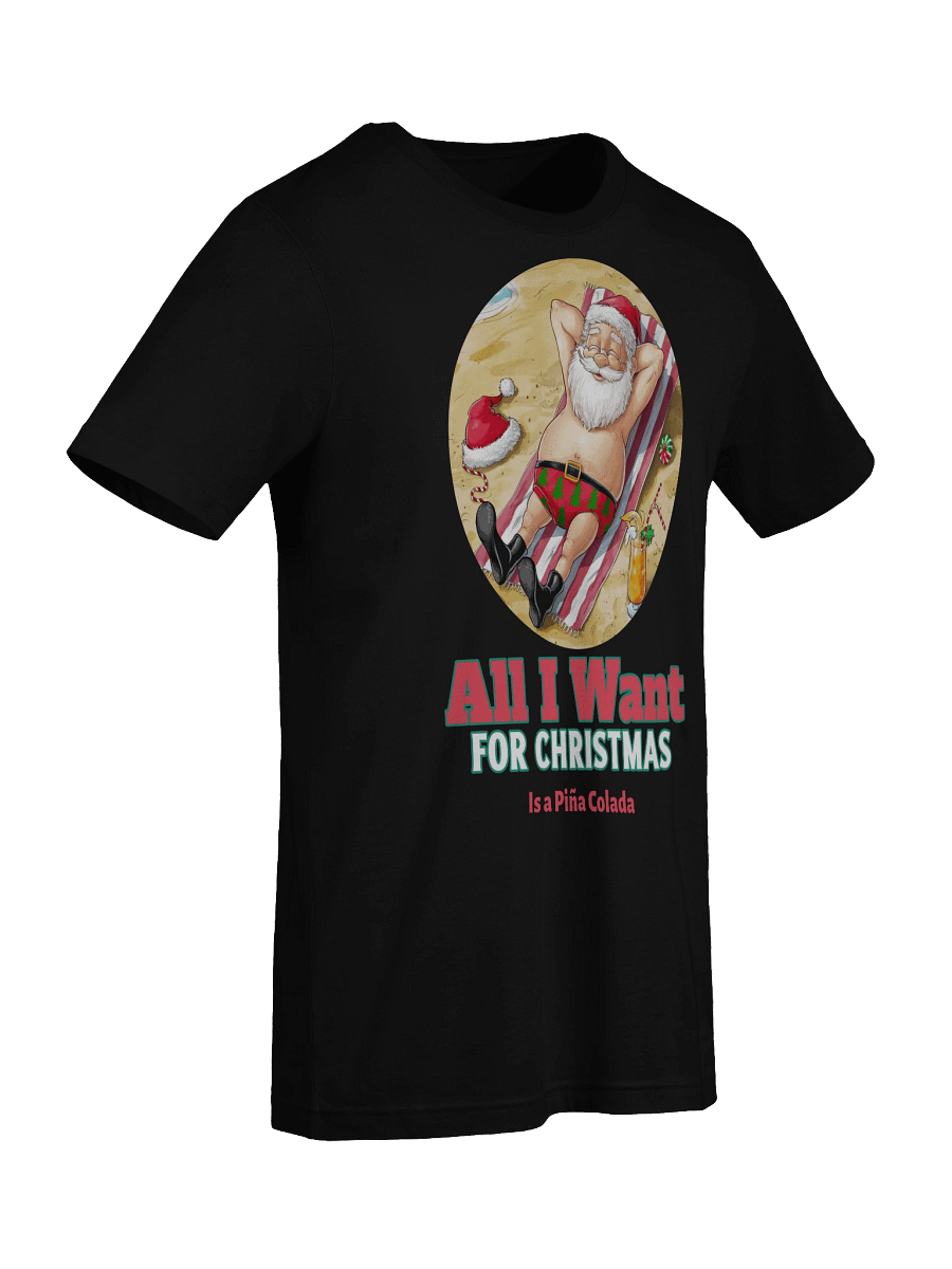 Sunny Santa Christmas Beach T-Shirt product image (10)