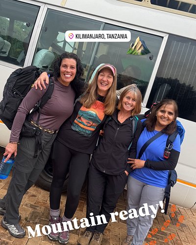 Off to conquer the roof of Africa! 🥾