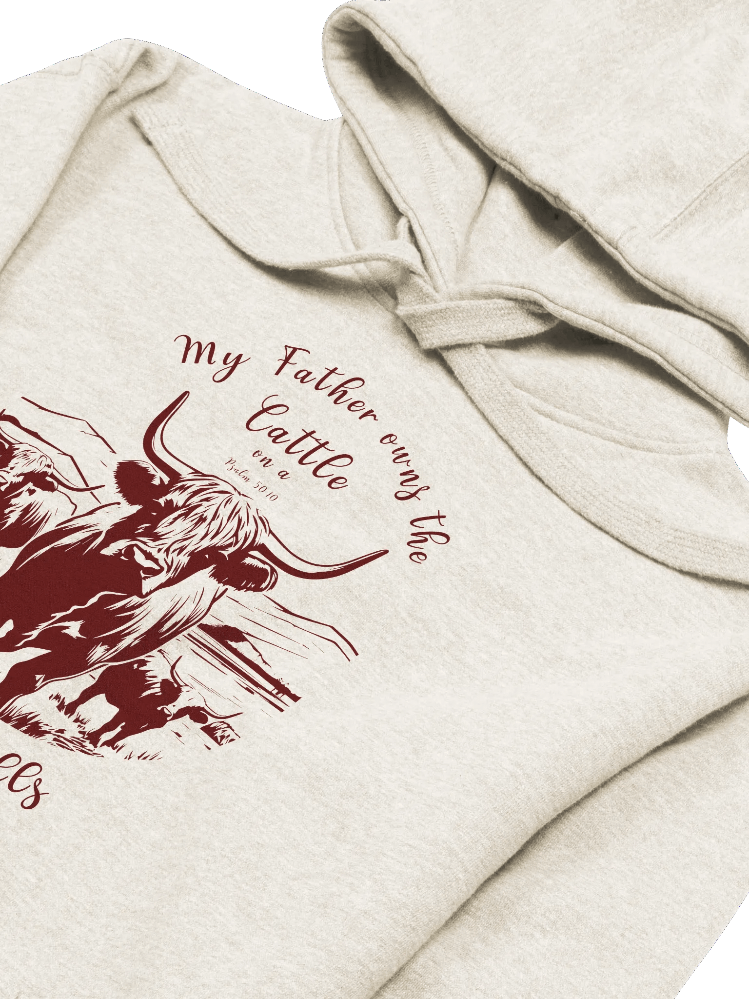 Psalm 50:10 | Hoodie product image (3)