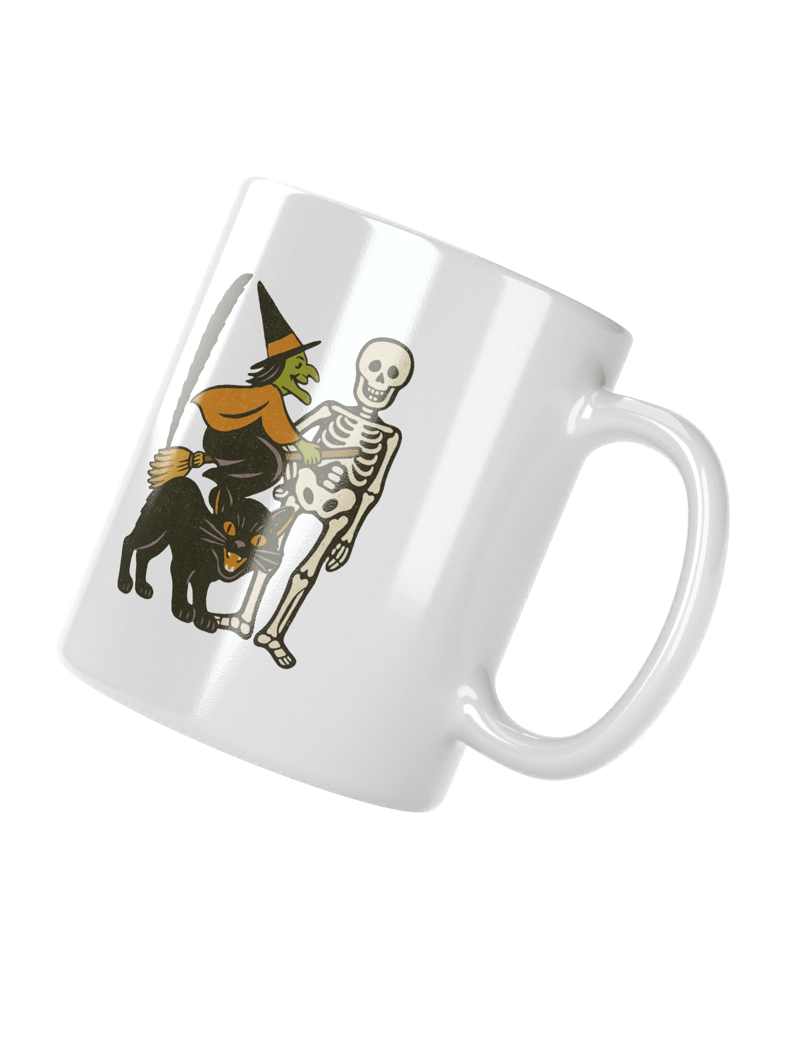 Black Cat Approved – Retro Halloween Coffee Mug product image (9)