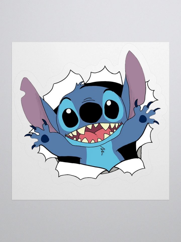 Stitch Breakthrough Kiss-Cut Sticker product image (1)