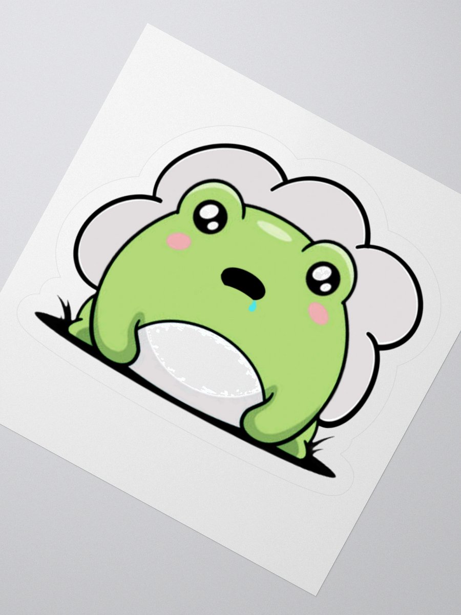 Brain Frog Sticker product image (5)