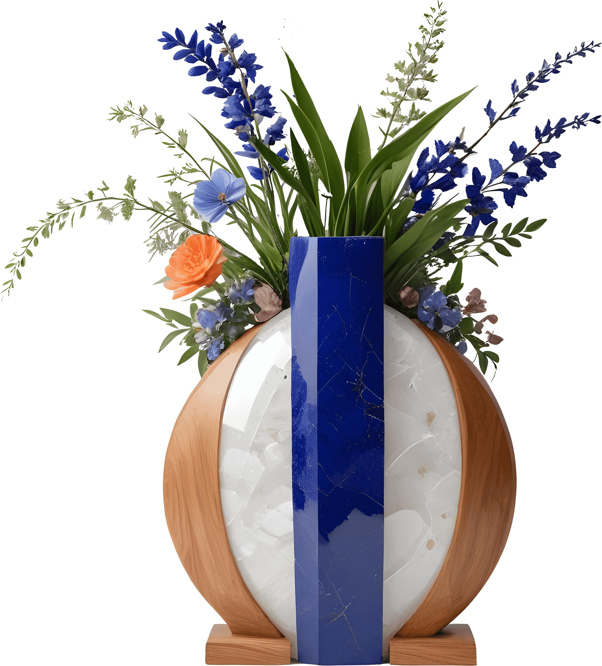 Ocean's Grace – Vase scene creator png product image (1)