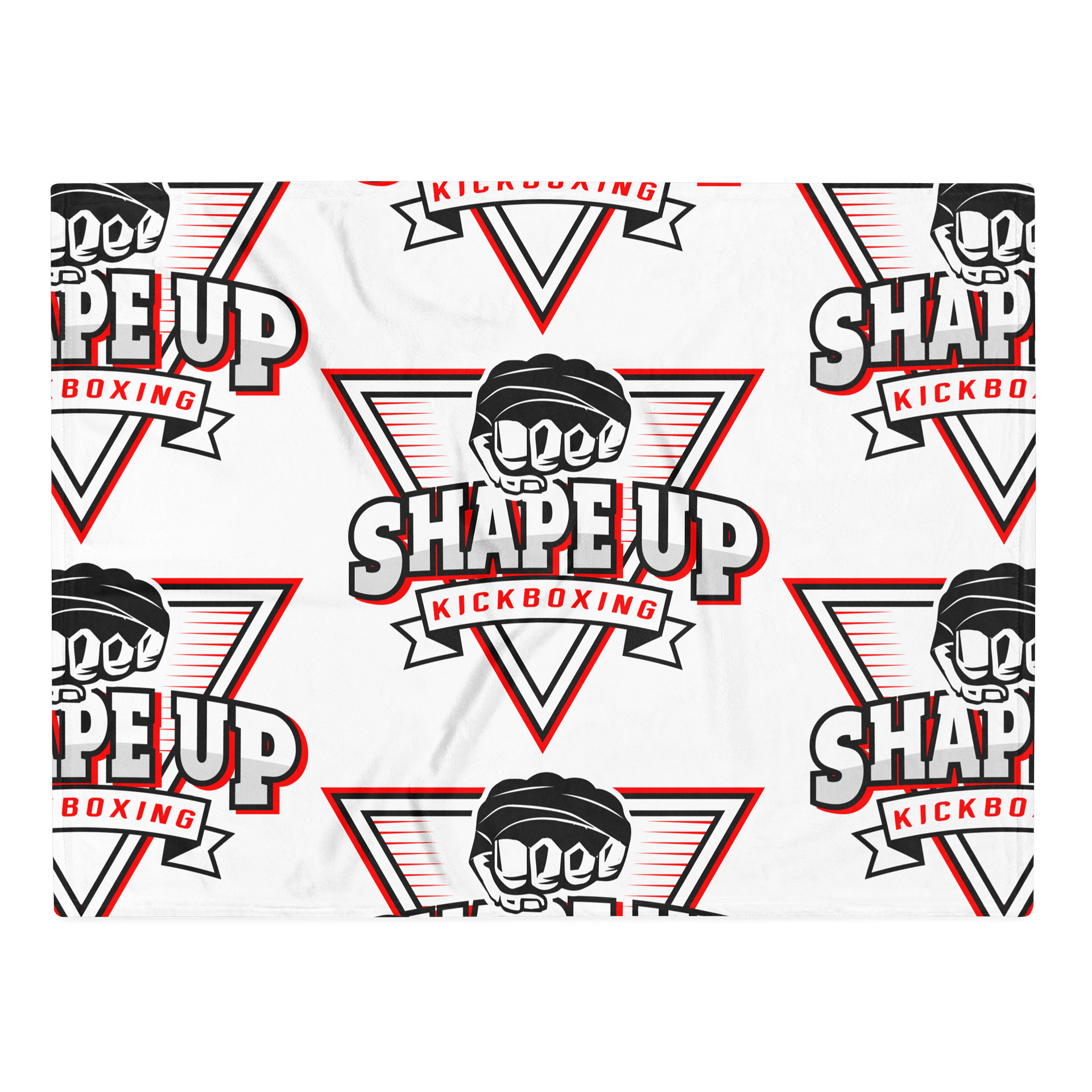 Shape Up Kickboxing Graphic Throw Blanket product image (1)